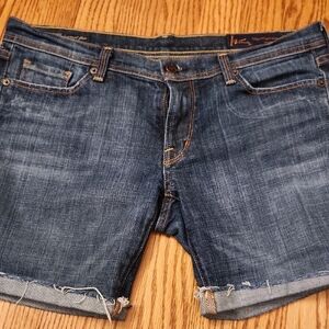 Blue Denim Shorts
